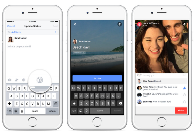 Facebook ปล่อยฟีเจอร์ Live Video ให้ชาว Android ใช้งานแล้ววันนี้