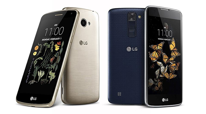 LG เปิดตัวมสาร์ทโฟนน้องใหม่ในตระกูล K เพิ่มอีก2รุ่น K5 และ K8