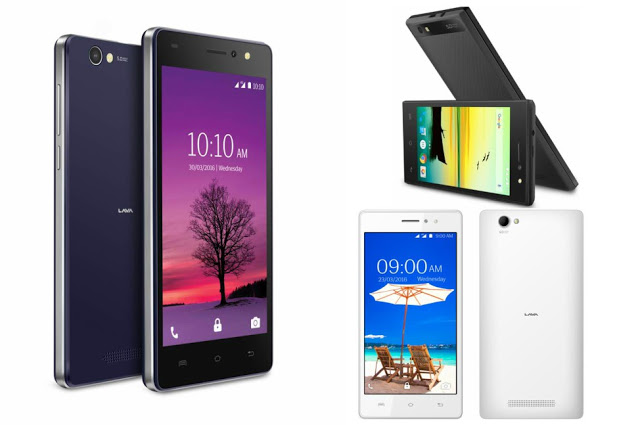 LAVA เปิดตัว 3 สมาร์ทโฟนรุ่นใหม่ ราคาสบายกระเป๋าในประเทศอินเดีย