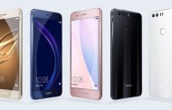 Huawei เปิดตัว Honor 8 สมาร์ทโฟนแอนดรอยด์รุ่นใหม่ หน้าจอ 5.2 นิ้ว พร้อมกล้องหลังคู่ความละเอียด 12 ล้านพิกเซล ให้ความจุแบตเตอรี่ถึง 3,000mAh